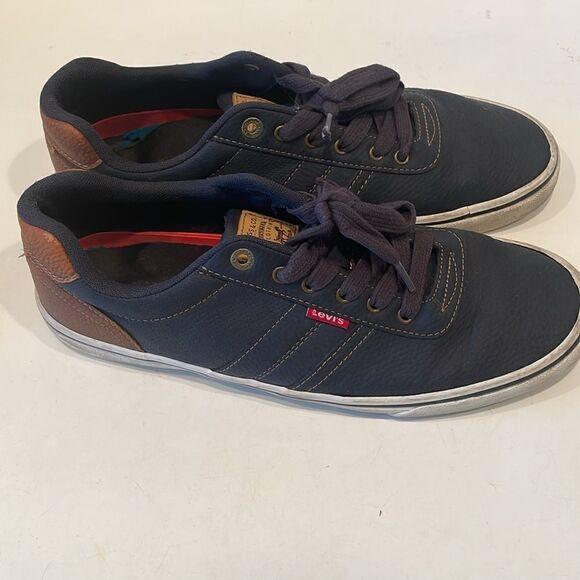 Levi's Men's Denim Sneakers Size 10.5 - Picture 2 of 7